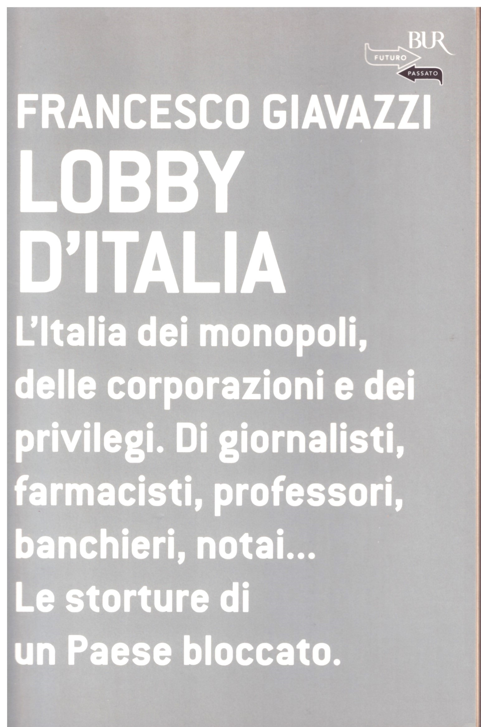 LOBBY D'ITALIA - Francesco Giavazzi.