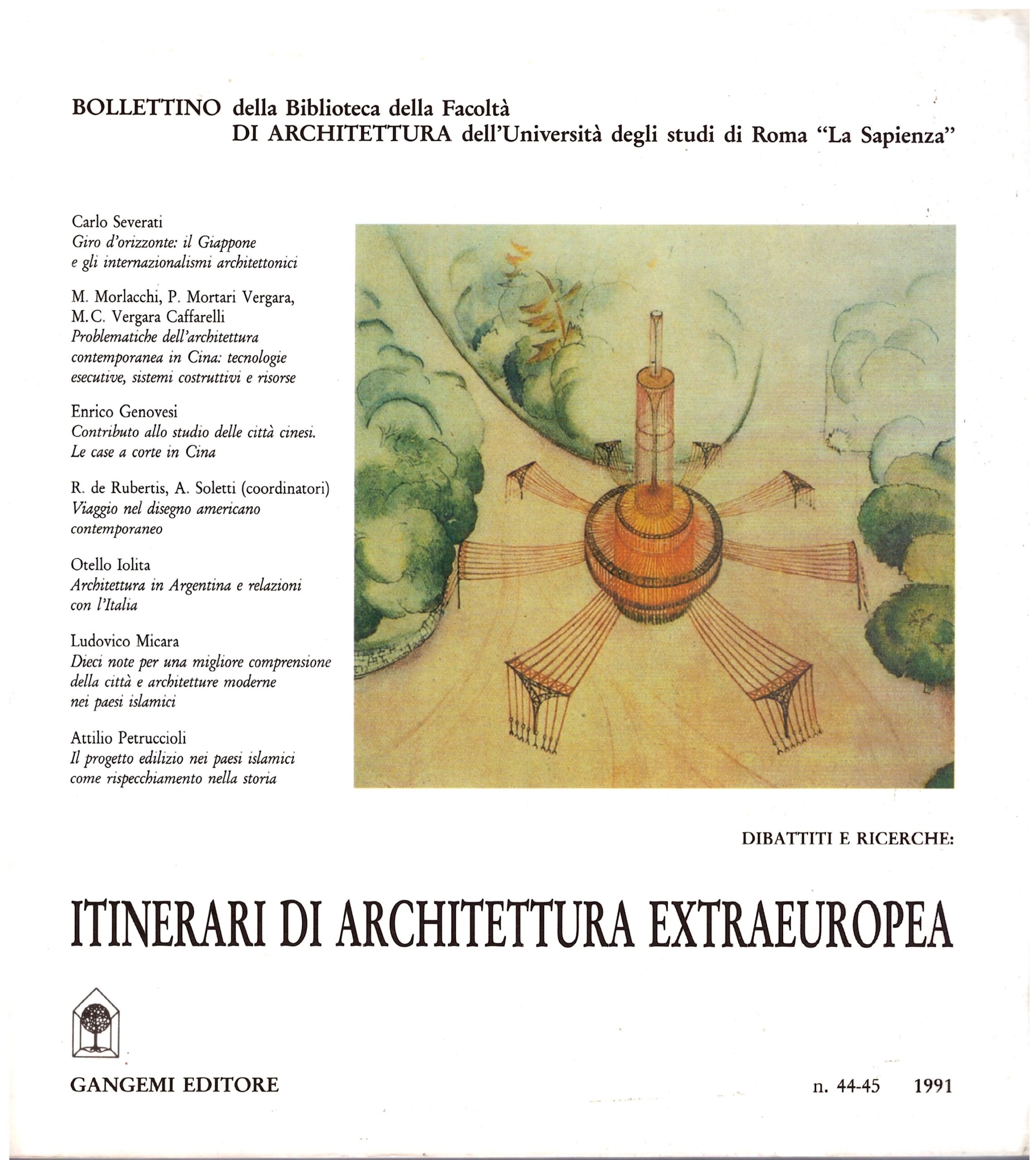 ITINERARI DI ARCHITETTURA EXTRAEUROPEA.