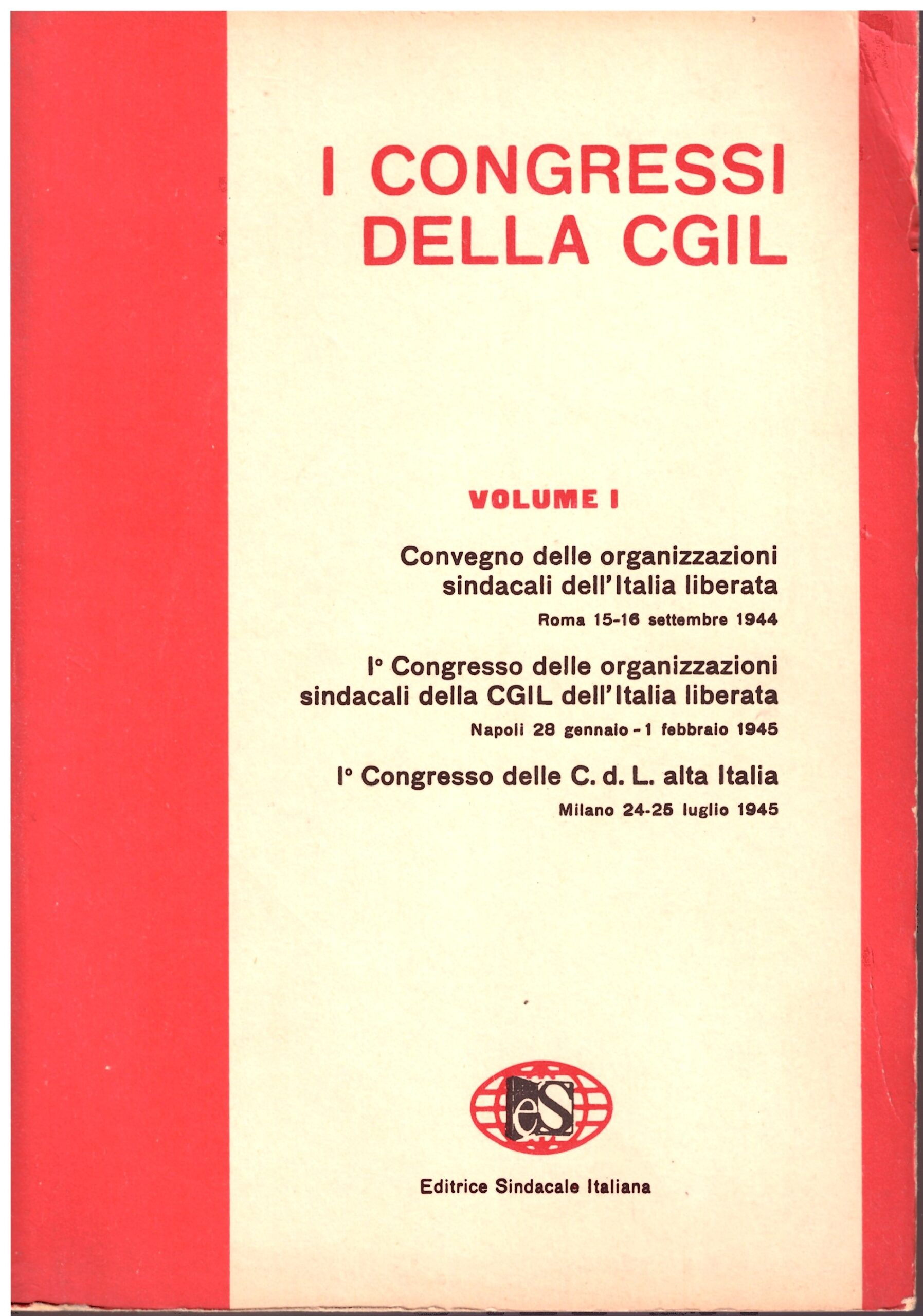 Congressi della CGL.