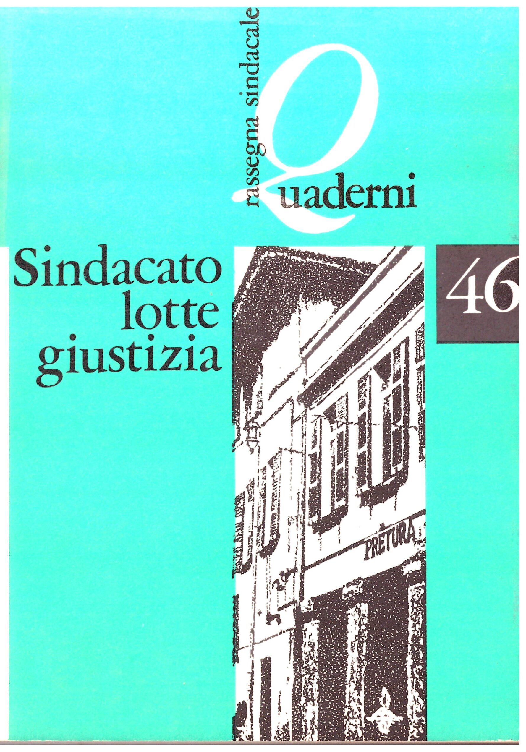 QUADERNI-SINDACATO LOTTAE E GIUSTIZIA
