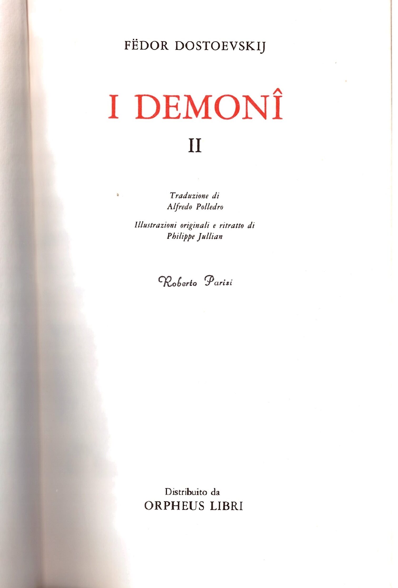 FEDOR DOSTOEVSKIJ - I DEMONI