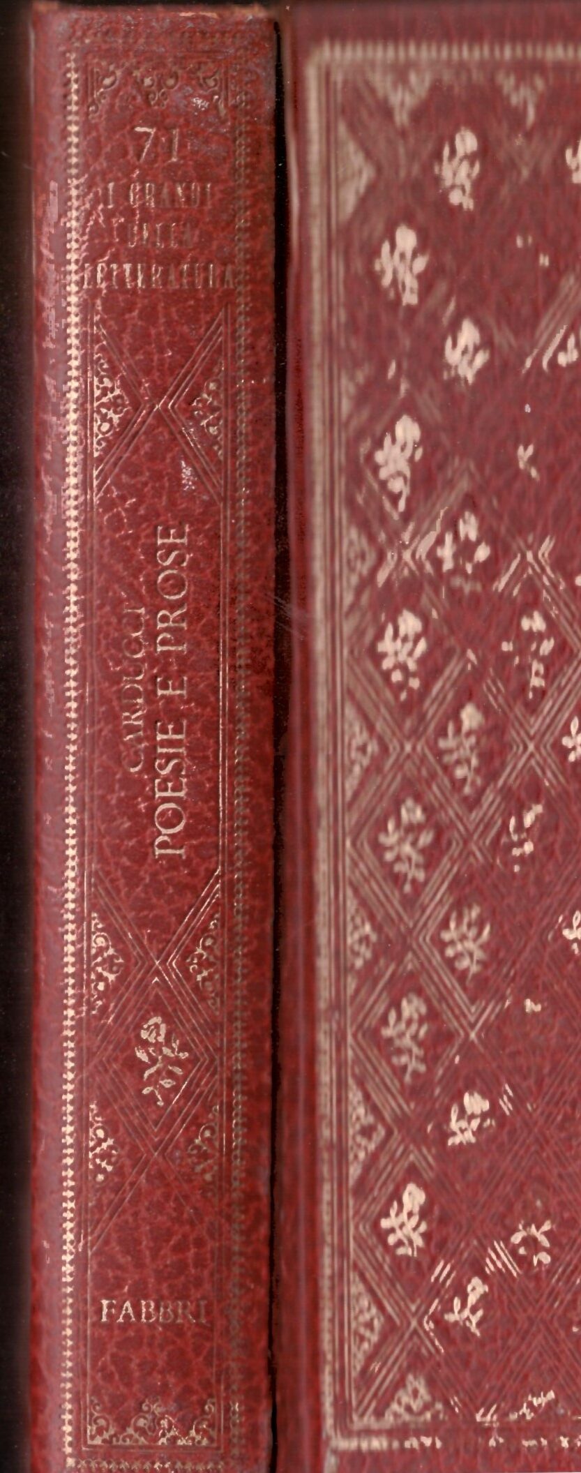 CARDUCCI -POESIE E PROSE