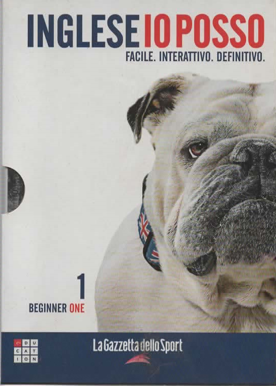 INGLESE IO POSSO 1 BEGINNER ONE – LIBRO + CD AUDIO + DVD